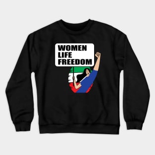 Women Life Freedom - Mahsa Amini - Support Iranian Women - Women Rights Crewneck Sweatshirt